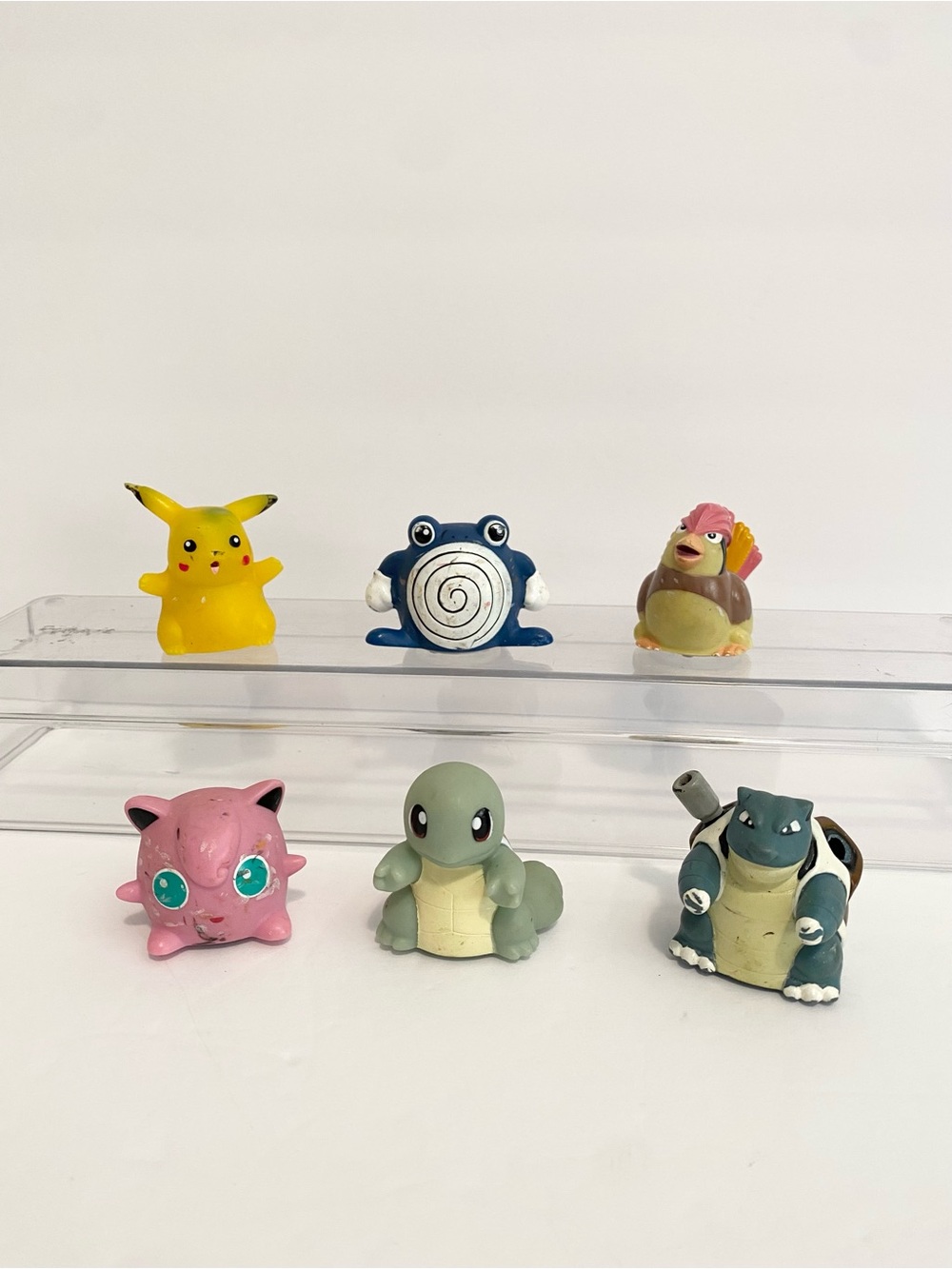 Vintage Pokemon Roller Slider Figure Lot 1999 Oddzon Nintendo Ball